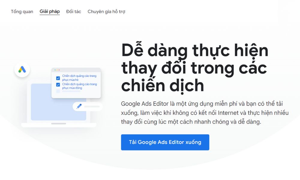 Google Ads Editor