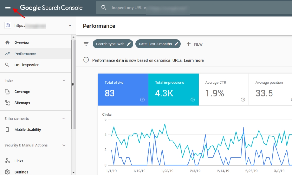 google search console